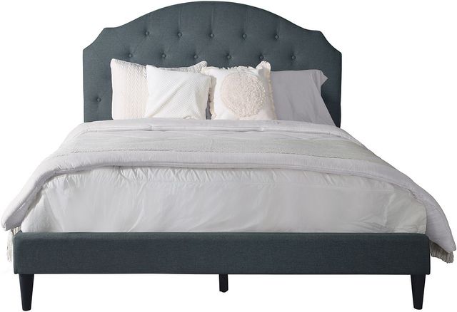 Fashion Bed Group Felix Grey King Upholstered Bed-2