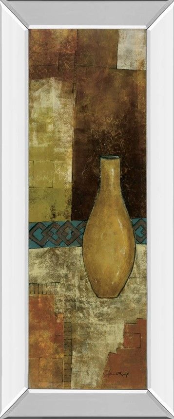Classy Art Autumn Solitude Il by John Kime Mirror Framed Wall Art-0