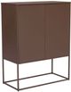 Zuo® Modern Lazaro Bronze/Brown Cabinet-3