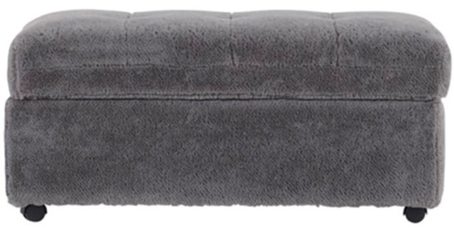 Hughes Furniture® 21700 Winter Shark Storage Ottoman-0