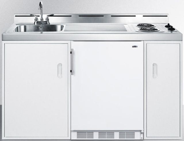 Summit® 60" White All-In-One Kitchenette-0