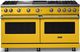 Viking® 5 Series 60" Daffodil Pro Style Gas (LP) Range with Polished Chrome Trim-0