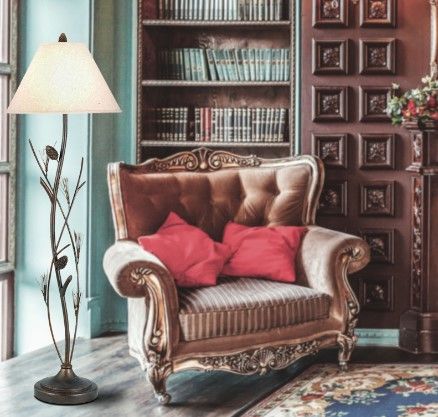 Cal® Lighting & Accessories Willow Floor Lamp-1