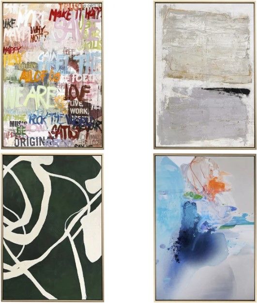 Stylecraft Set of 12 Assorted 24" Wall Art-1
