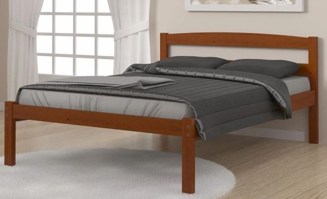 Donco Kids Econo Scandinavian Espresso Youth Full Panel Bed-1