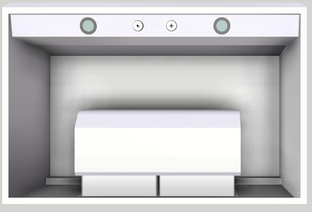 Vent-A-Hood® 36" White Wall Hood-3
