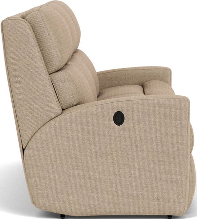 Flexsteel® Catalina Sand Reclining Sofa-2