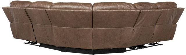 Hooker® Furniture SS Torres 5-Piece Sorrento Mocha Torres Power Reclining Sectional with Power Headrest-3