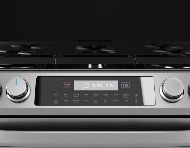Midea® 30" Stainless Steel Slide In Gas Range-1