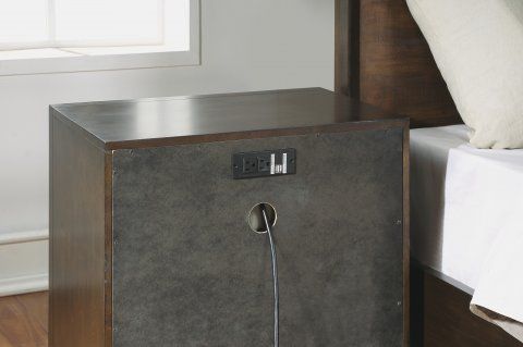 Flexsteel® Alpine Walnut Nightstand-2