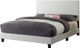 Titus Furniture White King Upholstered Panel Bed-0