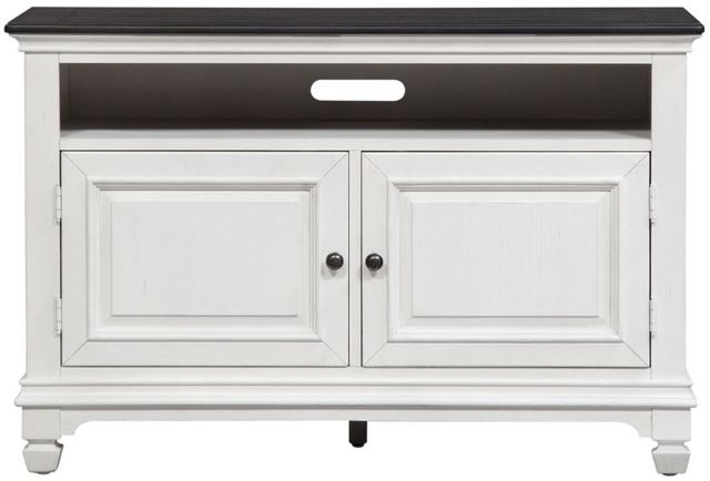 Liberty Furniture Allyson Park Charcoal/Wirebrushed White 46" TV Console-2