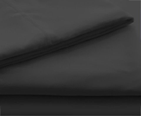 Malouf® Woven Brushed Microfiber Black Split California King Sheet Set-0