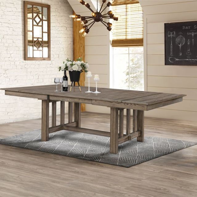 New Classic® Home Furnishings Harrisburg Walnut Dining Table-1