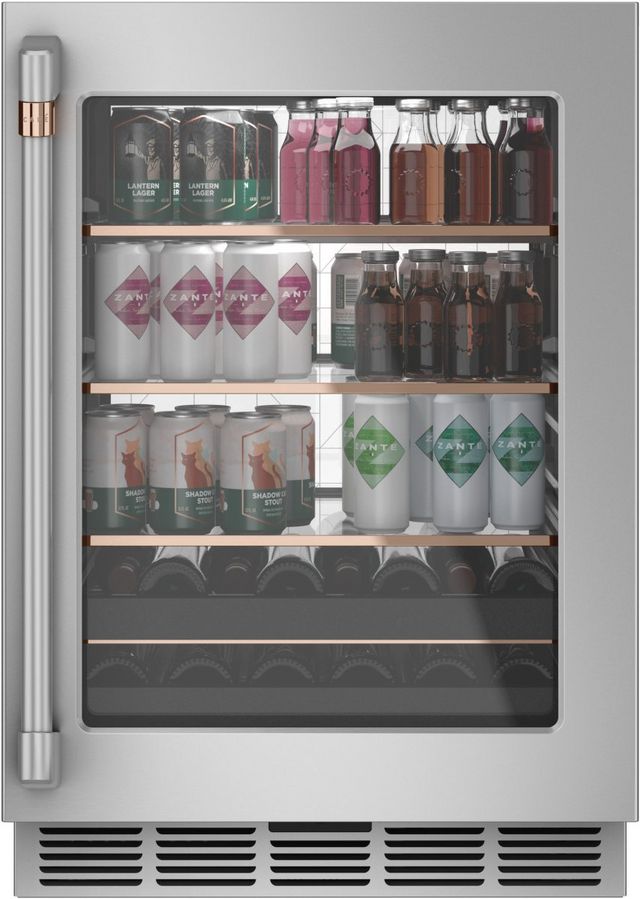 Café™ 5.1 Cu. Ft. Stainless Steel Beverage Center-3