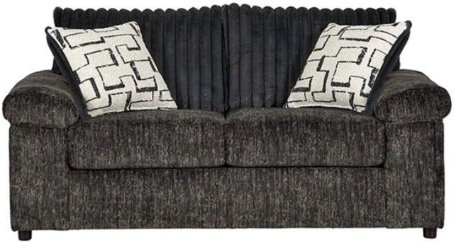 Hughes Furniture® 19950 Galactic Charcoal Loveseat-0