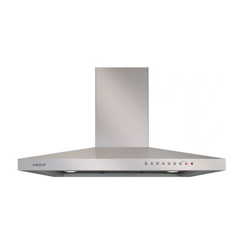 Wolf® 36" Stainless Steel Cooktop Wall Hood-0