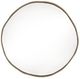 Uttermost® Lowen Antique Brass Round Mirror-0