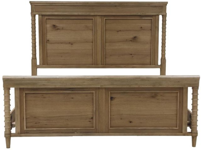 Legacy Classic Seraphina Sunlit Oak King Panel Bed-1