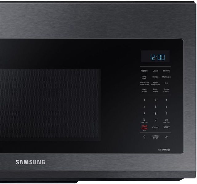 Samsung 1.7 Cu. Ft. Fingerprint Resistant Black Stainless Steel Over the Range Convection Microwave-4