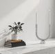Renwil® Poise Plated Nickel Candle Holder-1