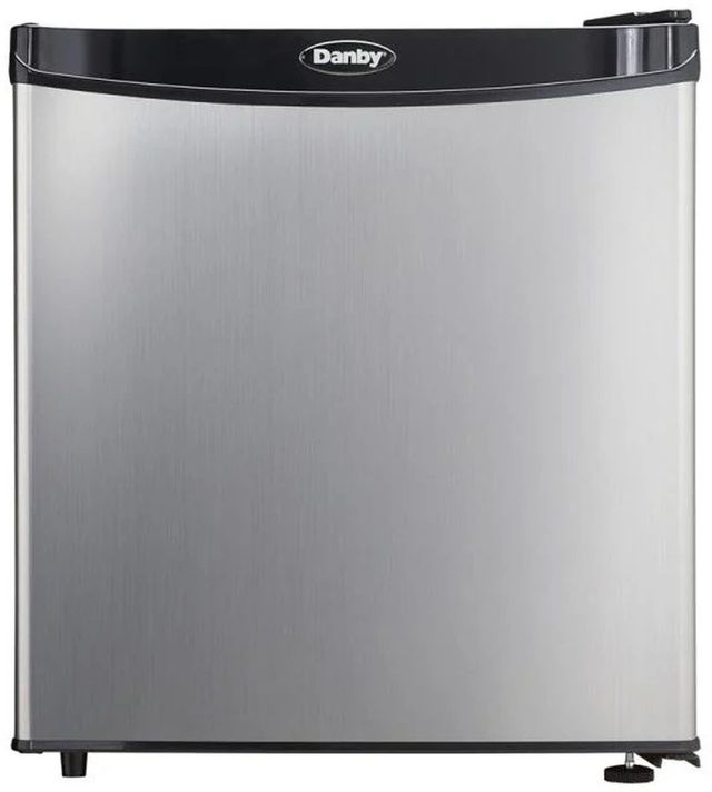 Danby® 18" 1.6 Cu. Ft. Stainless Steel Look Compact Refrigerator -0
