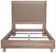 Michael Amini® Hudson Ferry Autumn Bronze/Driftwood Queen Upholstered Panel Bed-2