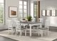 Furniture of America® Pendola 2-Piece Rustic White Side Chair Set-1
