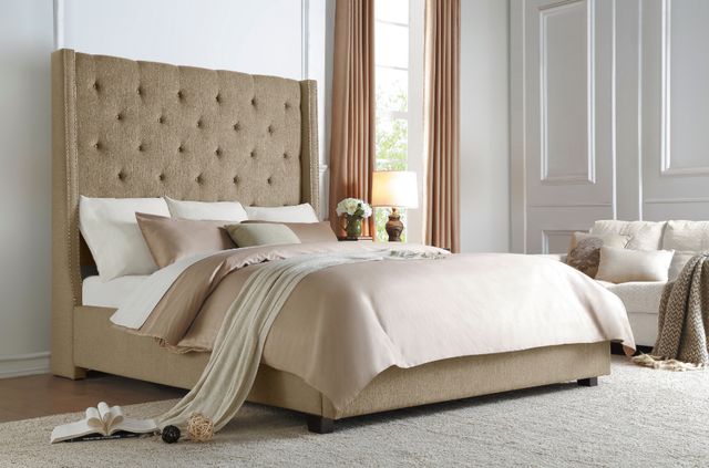 Homelegance® Fairborn Brown Eastern King Platform Bed-1