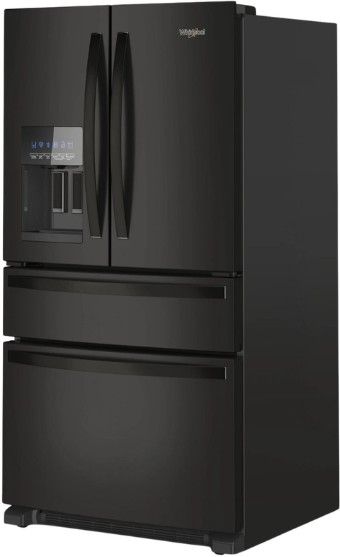 Whirlpool® 36" 24.5 Cu. Ft. Black French Door Refrigerator-3