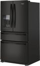 Whirlpool® 36" 24.5 Cu. Ft. Black French Door Refrigerator-3