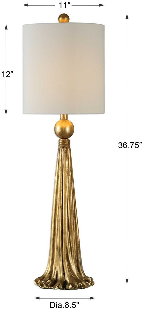 Uttermost® Paravani Gold Buffet Lamp-2