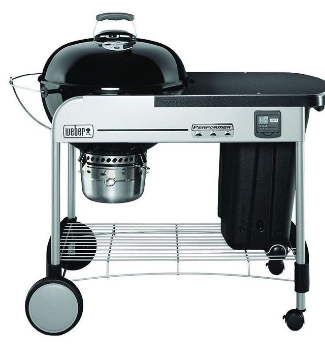 Weber® Performer® Series 48" Black Freestanding Charcoal Grill