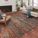 Dalyn™ Rug Company Caira CR1 Paprika 5'x8' Area Rug-2