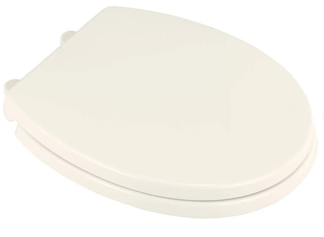 American Standard Linen Transitional Slow-Close & Easy Lift-Off Round Front Toilet Seat-0