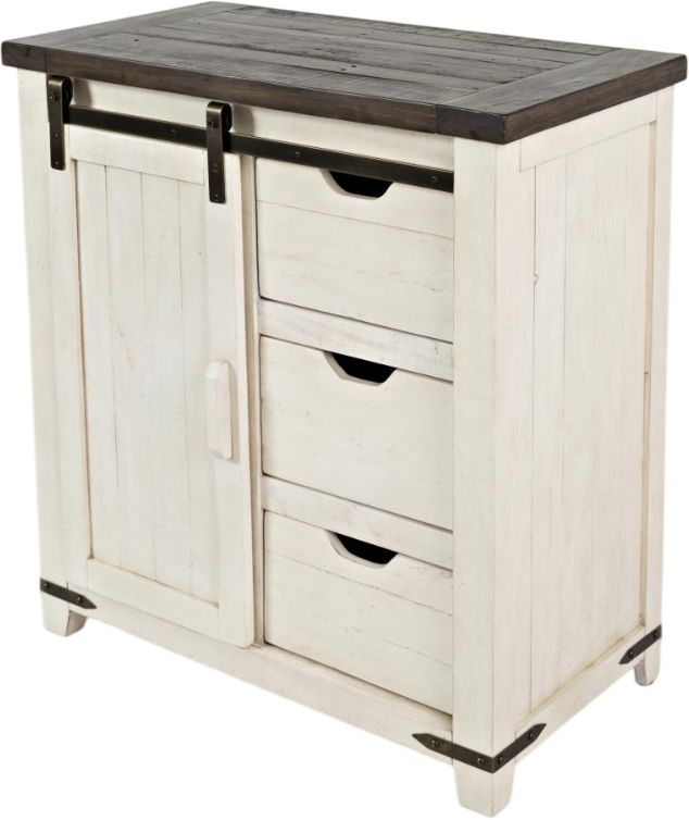 Jofran Inc. Madison County Barn Door Accent Cabinet - Thumbnail 2