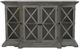 Jofran Inc. Carrington Gray Small Breakfront Cabinet-2