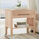 Bassett® Furniture BenchMade Parkway Lucent Bedside Table-4
