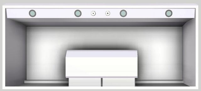 Vent-A-Hood® 54" White Wall Hood-3