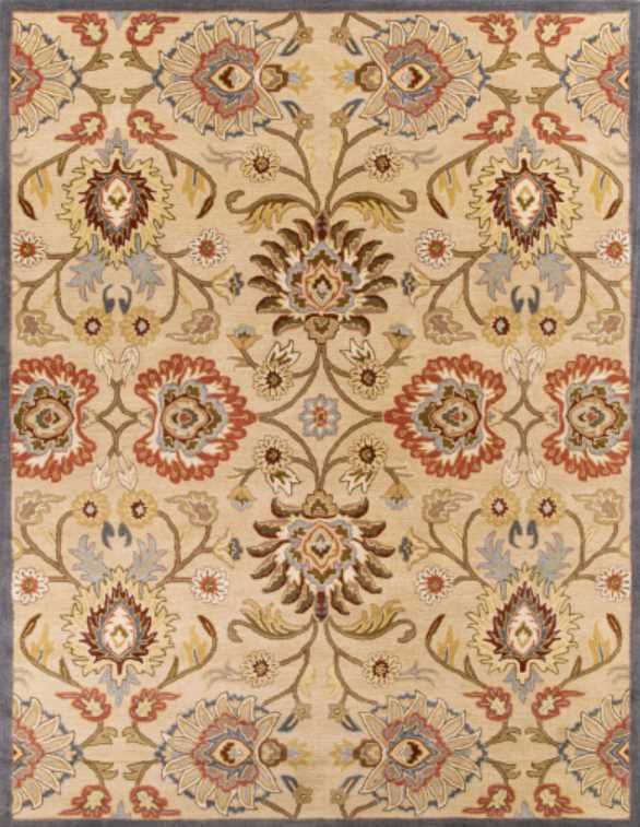 Surya Caesar Multi-Colored 6'x9' Area Rug-1