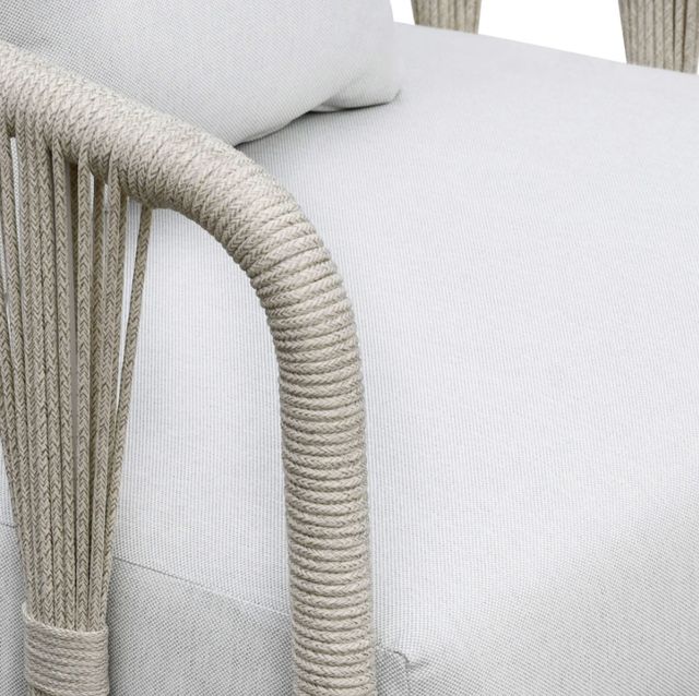 Intercon Alexa 3-Piece White Aluminum Outdoor Seating Set-4