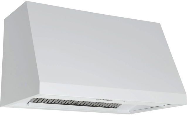 Café™ Commercial 30" Matte White Wall Mounted Range Hood-1