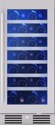 Zephyr Presrv® 15" 3.4 Cu. Ft. Stainless Steel Glass Built-In Wine Cooler-0
