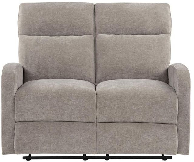 Coaster® Hamilton Sand Manual Reclining Loveseat-4