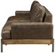 ACME Furniture Silchester Distress Chocolate/Oak Leather Sofa-4