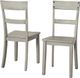 Signature Design by Ashley® Loratti Weathered Gray Dining Side Chair-4
