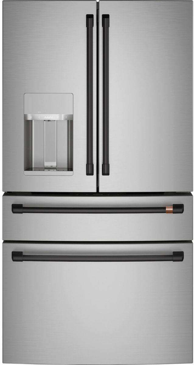 Café™ Flat Black Refrigeration Handle Kit-1