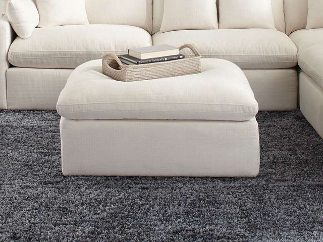 Coaster® Hobson Off-White Ottoman-1