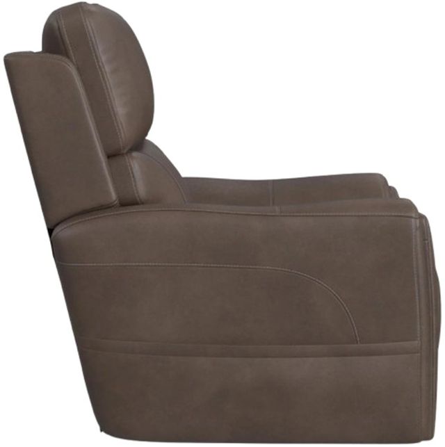 Flexsteel® Carter Cappuccino Power Lift Recliner with Power Headrest and Lumbar-2