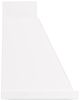 Ilve® Nostalgie II Noblesse 48" White Wall Mounted Range Hood with Chrome Trim-2